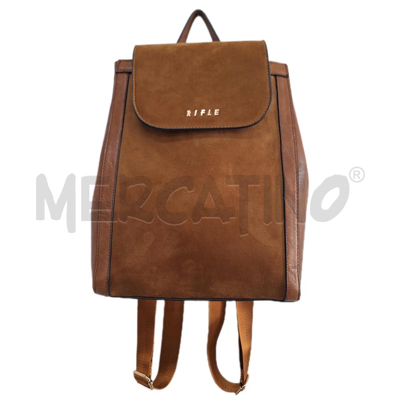 ZAINETTO DONNA RIFLE BEIGE SCAMOSCIATO | Mercatino dell'Usato Ottaviano 1