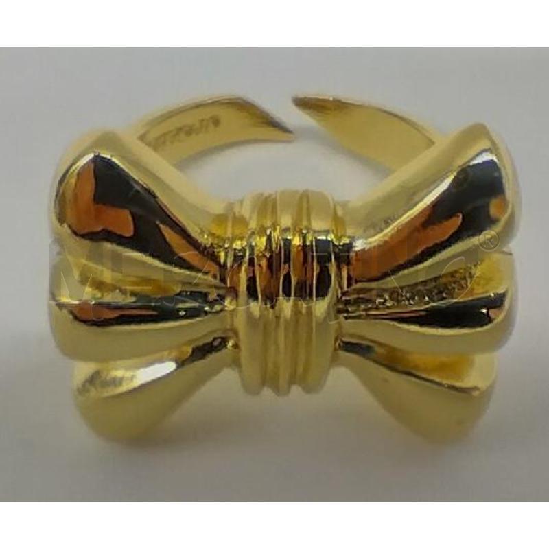 ANELLO DONNA DORATO UNOAERRE FIOCCO | Mercatino dell'Usato Oristano 1