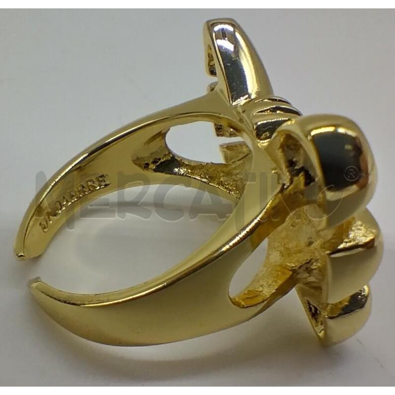 ANELLO DONNA DORATO UNOAERRE FIOCCO | Mercatino dell'Usato Oristano 2