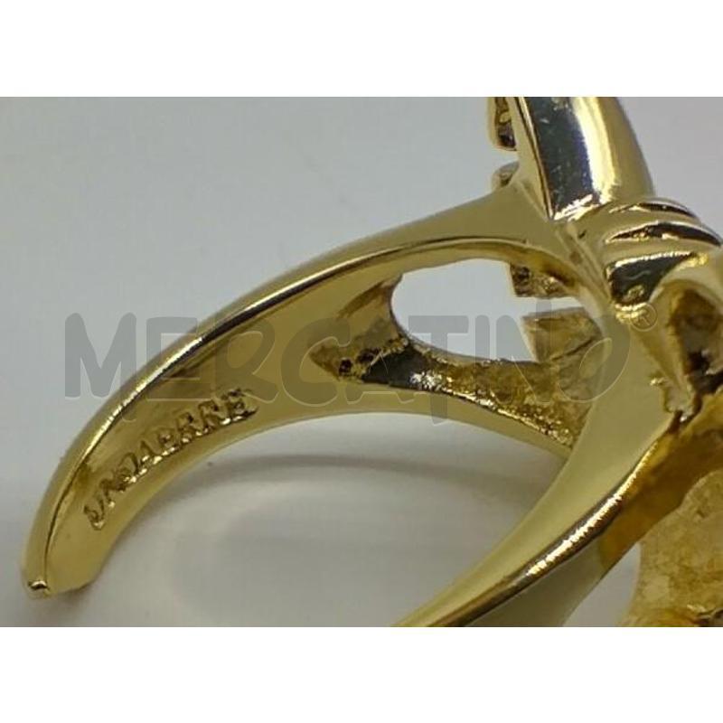 ANELLO DONNA DORATO UNOAERRE FIOCCO | Mercatino dell'Usato Oristano 4