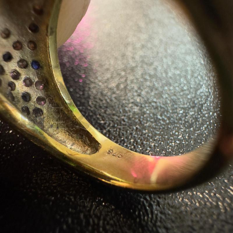 ANELLO DONNA TIGRE STRASS DORAT RG | Mercatino dell'Usato Oristano 3