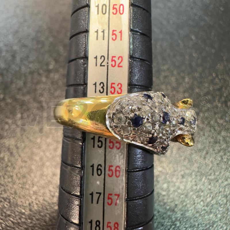 ANELLO DONNA TIGRE STRASS DORAT RG | Mercatino dell'Usato Oristano 4