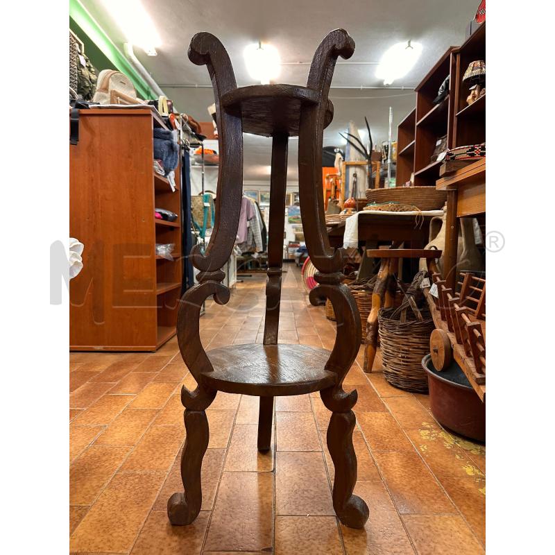 ANTICA ALZATINA LEGNO FINE 800/PRIMI 900 | Mercatino dell'Usato Oristano 1