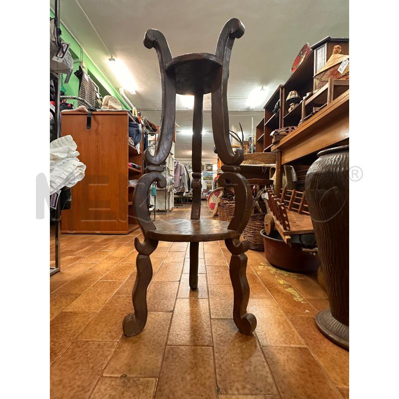 ANTICA ALZATINA LEGNO FINE 800/PRIMI 900 | Mercatino dell'Usato Oristano 3