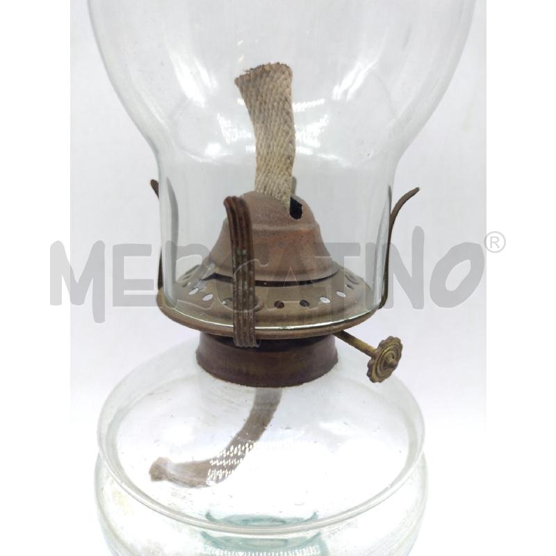 ANTICA LAMPADA OLIO VETRO ART.LE | Mercatino dell'Usato Oristano 4