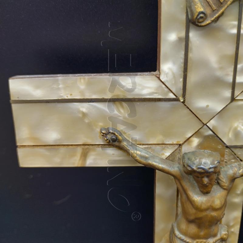 ANTICO CROCIFISSO DA PARETE ART DECO | Mercatino dell'Usato Oristano 4