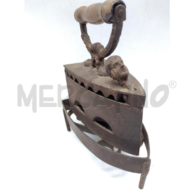 ANTICO FERRO A CARBONE CON BASE | Mercatino dell'Usato Oristano 2