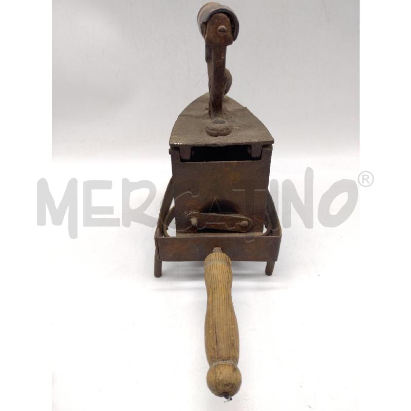 ANTICO FERRO A CARBONE CON BASE | Mercatino dell'Usato Oristano 3