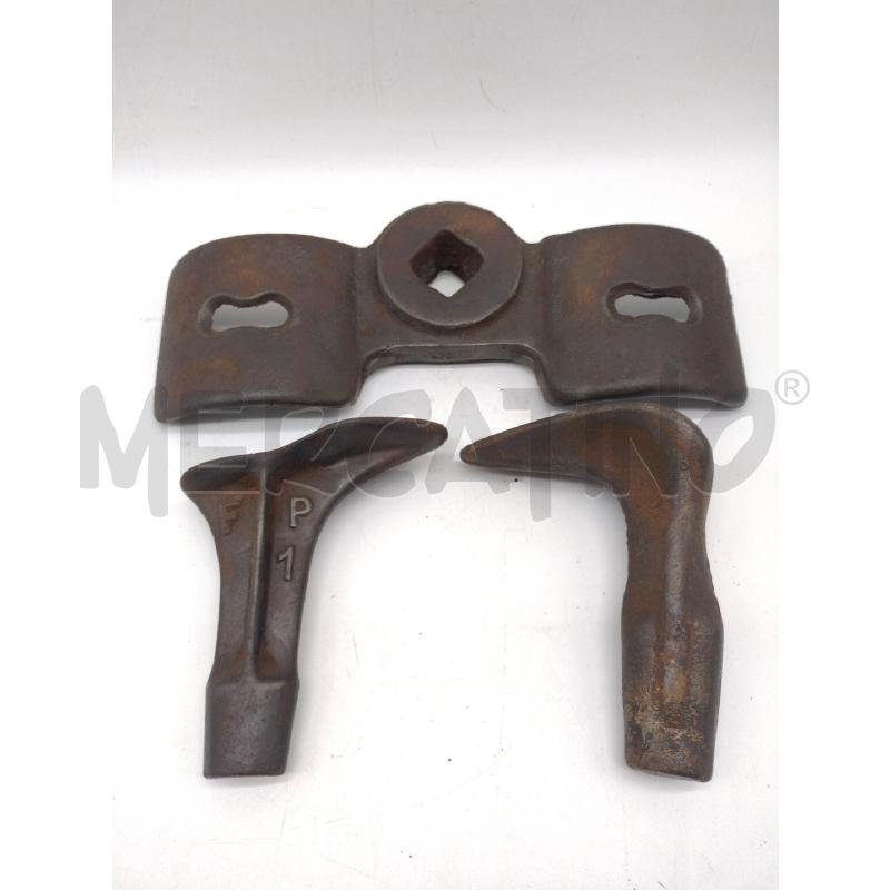 ANTICO SET CIABATTINO GHISA BASE+2FORME FP1 | Mercatino dell'Usato Oristano 1
