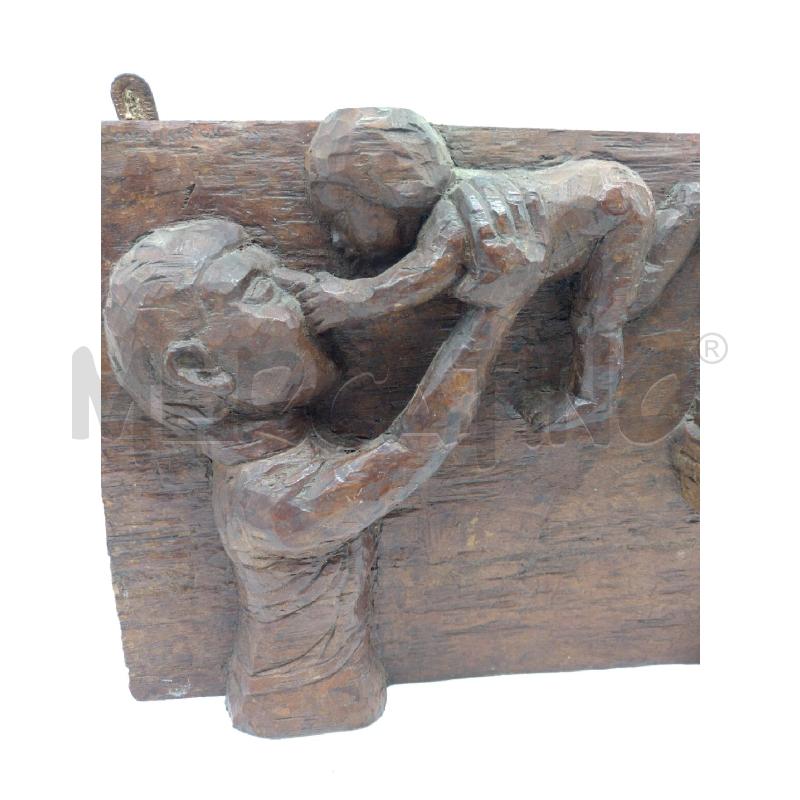 BASSORILIEVO LEGNO FAMIGLIA | Mercatino dell'Usato Oristano 2