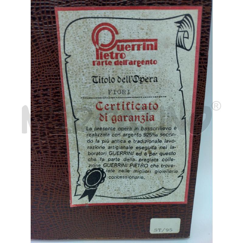 BASSORILIEVO RG GUERRINI FIORI | Mercatino dell'Usato Oristano 5