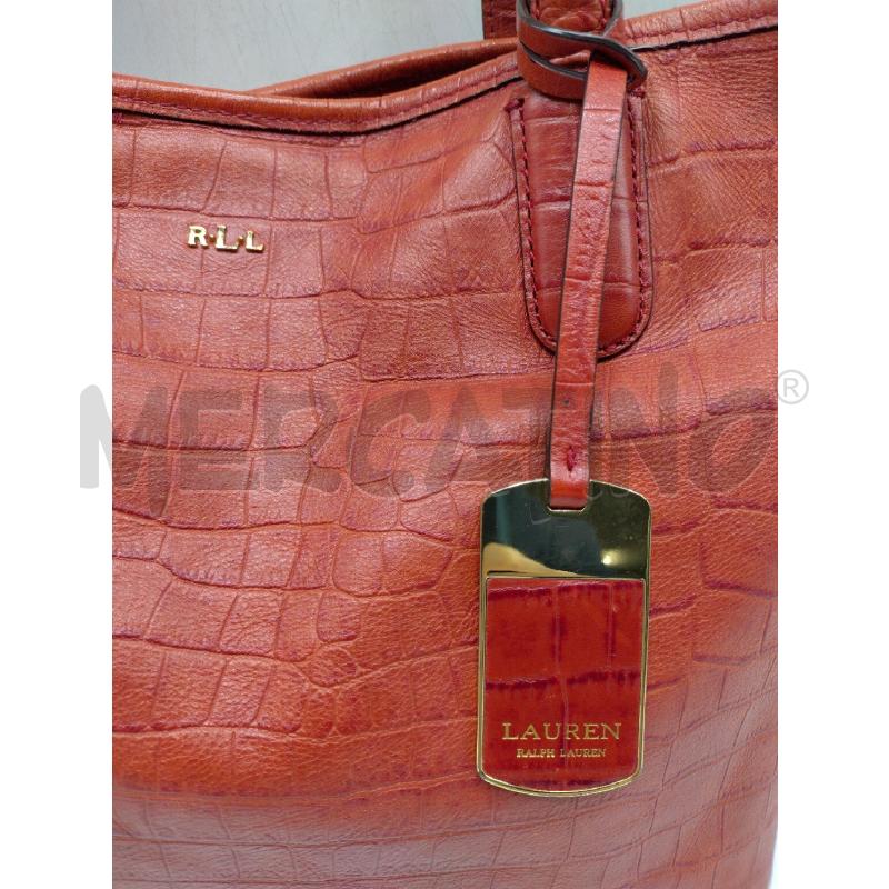 BORSA DONNA LAUREN RALPH LAUREN PELLE BOVINA RLL | Mercatino dell'Usato Oristano 2