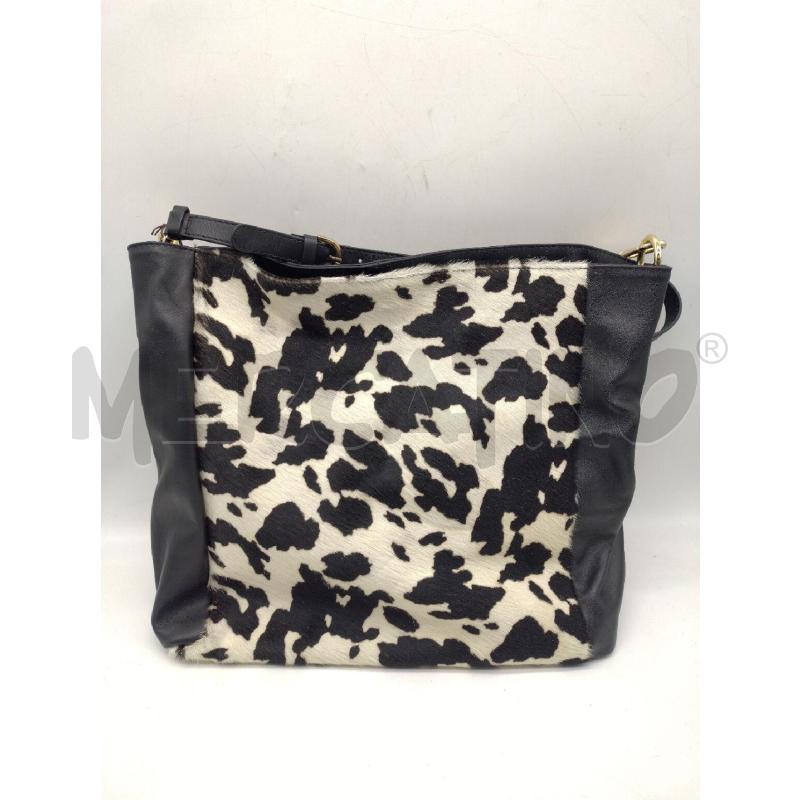 BORSA DONNA NERA PELLE CAVALLINO | Mercatino dell'Usato Oristano 1