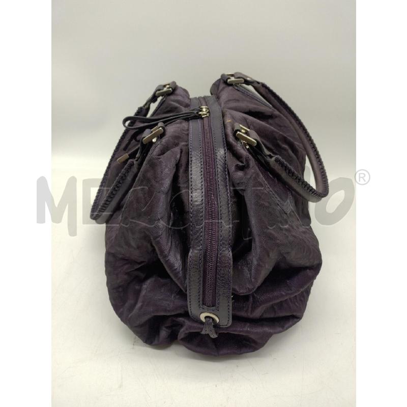 BORSA DONNA VIOLA PELLE BIASIA VIOLA | Mercatino dell'Usato Oristano 2