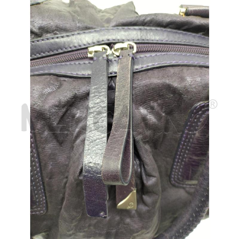 BORSA DONNA VIOLA PELLE BIASIA VIOLA | Mercatino dell'Usato Oristano 3