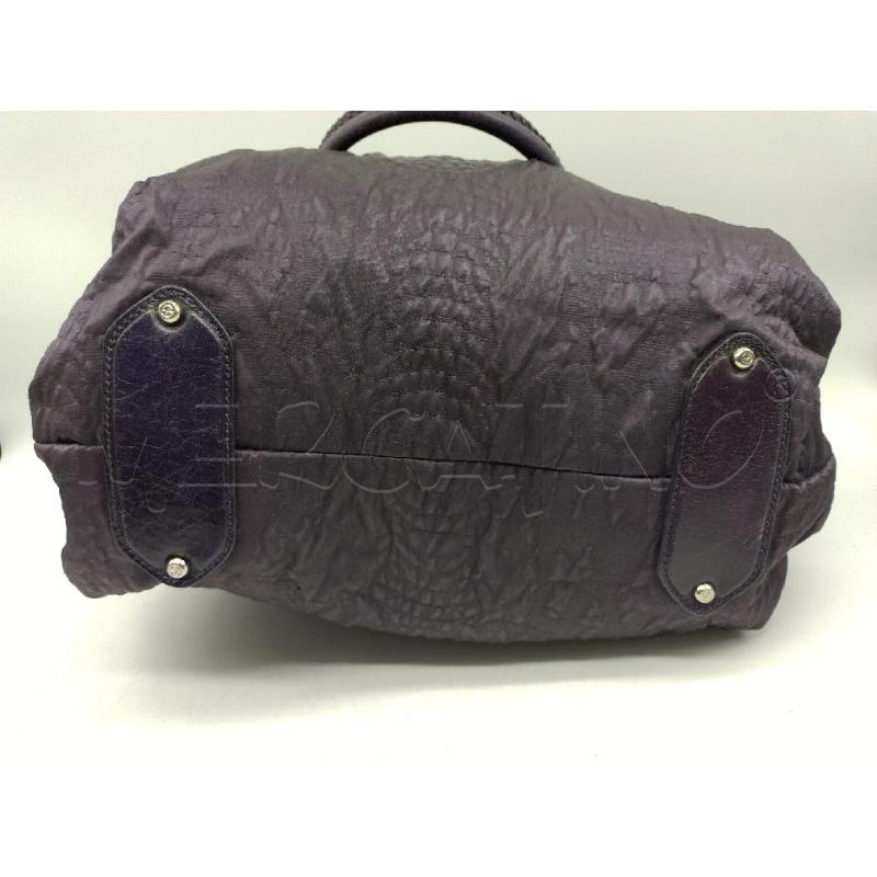 BORSA DONNA VIOLA PELLE BIASIA VIOLA | Mercatino dell'Usato Oristano 4
