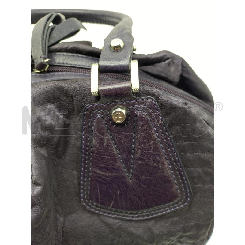 BORSA DONNA VIOLA PELLE BIASIA VIOLA | Mercatino dell'Usato Oristano 5