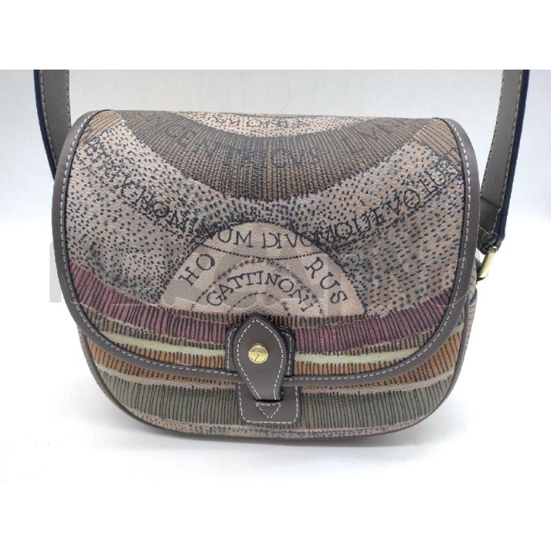 BORSETTA DONNA GATTINONI SADDLE BAG PLANETARIUM TORTORA | Mercatino dell'Usato Oristano 1