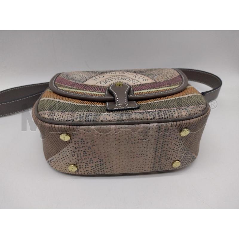 BORSETTA DONNA GATTINONI SADDLE BAG PLANETARIUM TORTORA | Mercatino dell'Usato Oristano 5