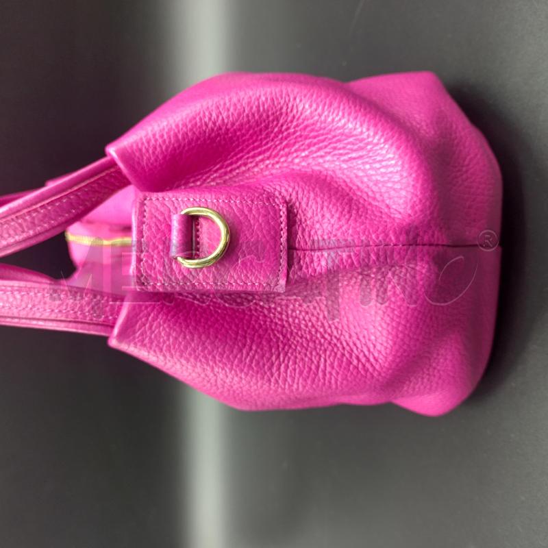 BORSETTA D PELLE FUCSIA  | Mercatino dell'Usato Oristano 3