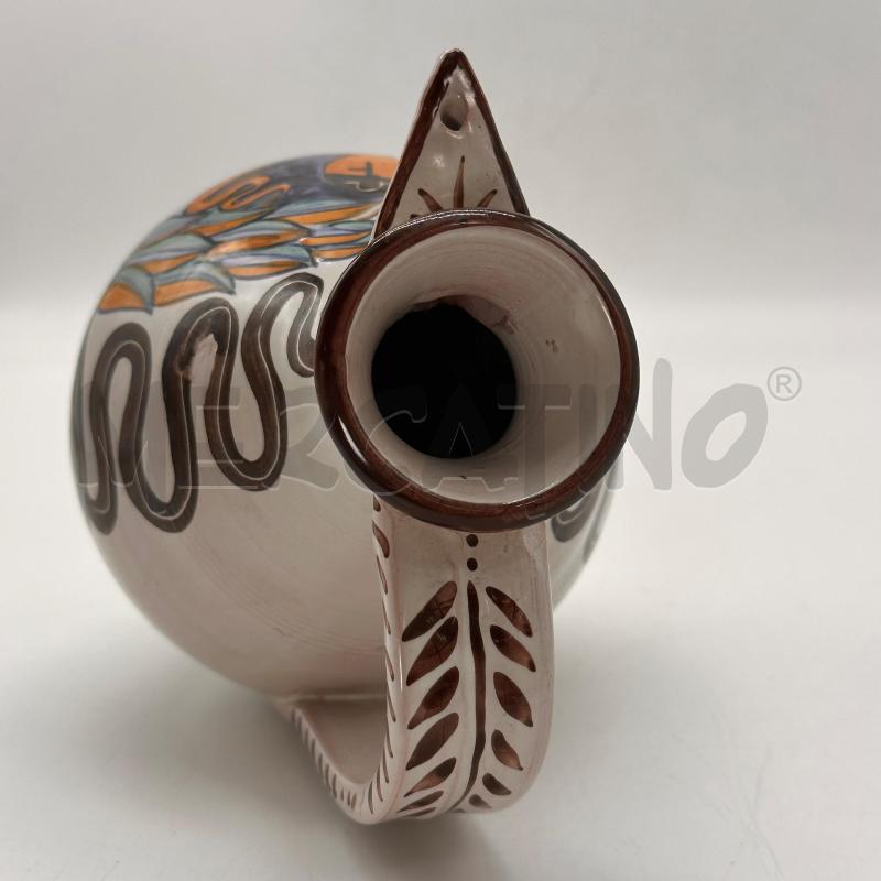 BROCCA CERAMICA VECCHIA URBINO DECORATA | Mercatino dell'Usato Oristano 4