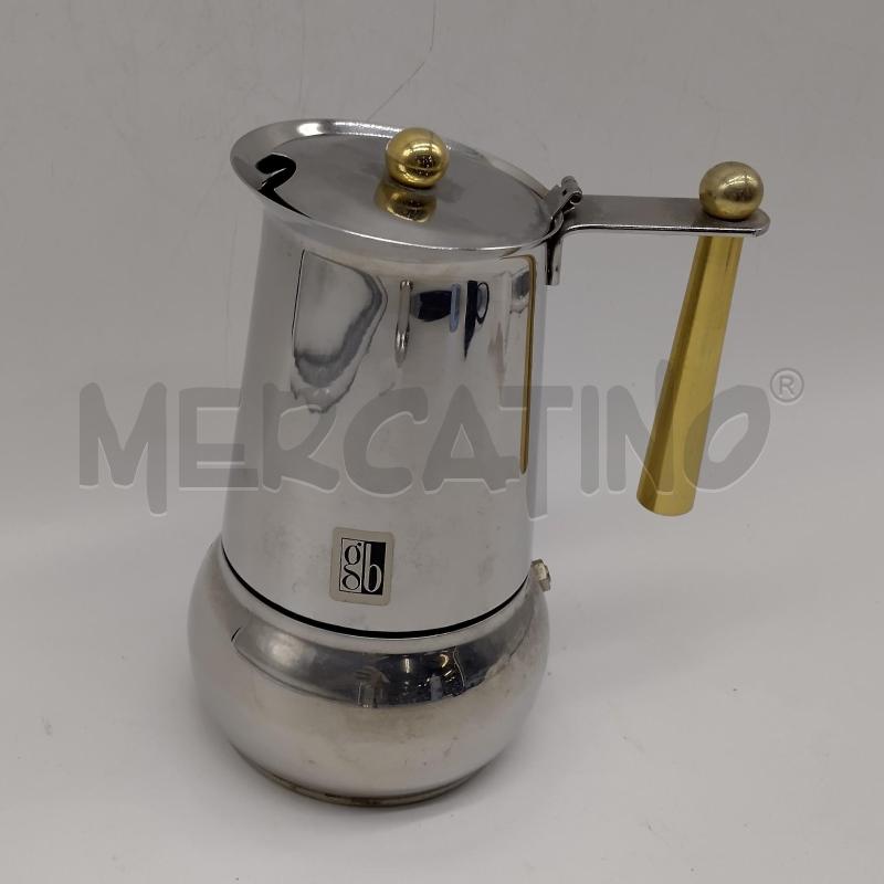 CAFFETTIERA GB ACCIAIO INOX  | Mercatino dell'Usato Oristano 1