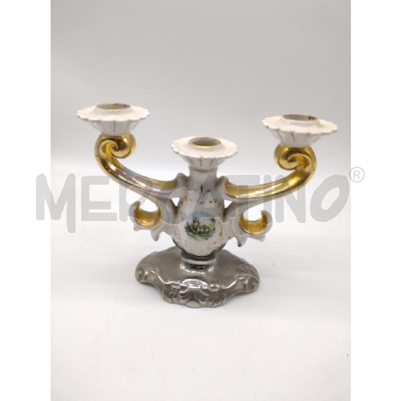 CANDELABRO CERAMICA C.A.L. MADE IN ITALY | Mercatino dell'Usato Oristano 1