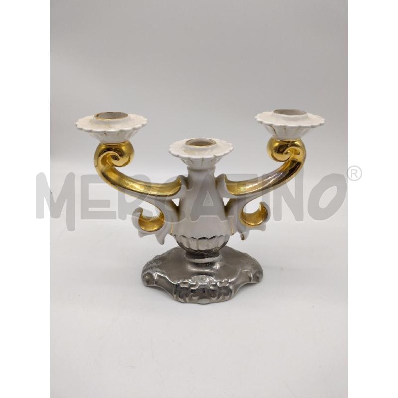CANDELABRO CERAMICA C.A.L. MADE IN ITALY | Mercatino dell'Usato Oristano 2