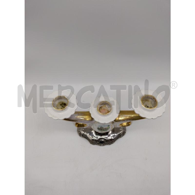 CANDELABRO CERAMICA C.A.L. MADE IN ITALY | Mercatino dell'Usato Oristano 5