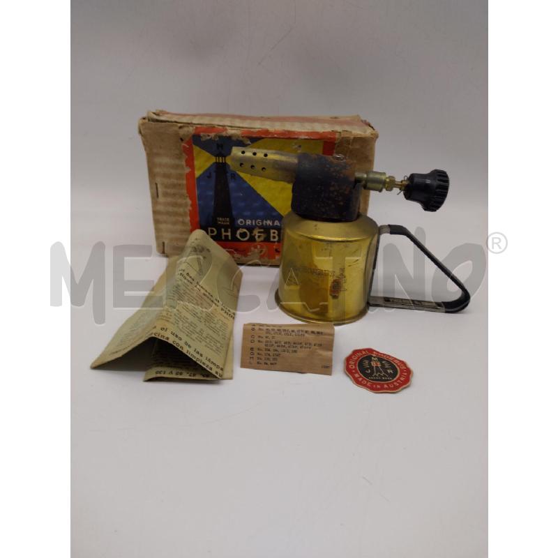CANNELLO A BENZINA PHOEBUS+BOX ORIGINALE1 | Mercatino dell'Usato Oristano 1