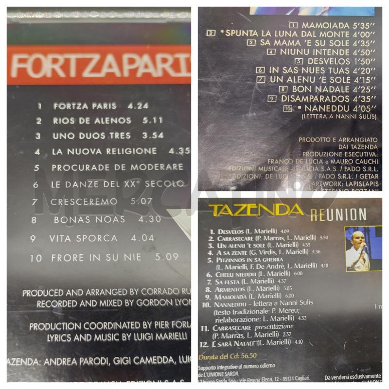 CD TAZENDA 3PZ | Mercatino dell'Usato Oristano 4