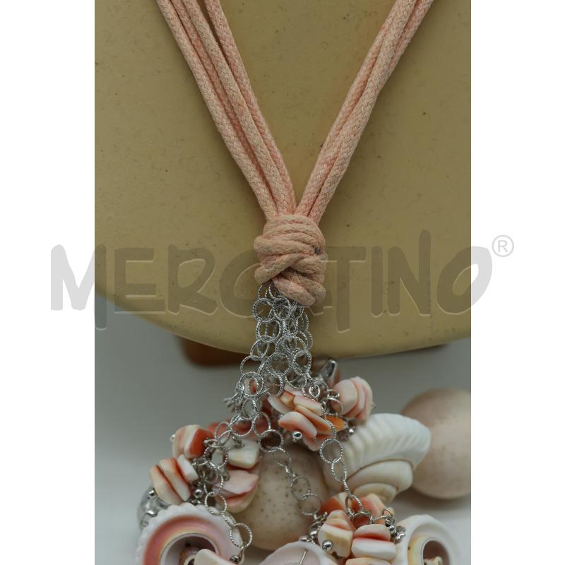 COLLANA RG CONCHIGLIE ROSA | Mercatino dell'Usato Oristano 3