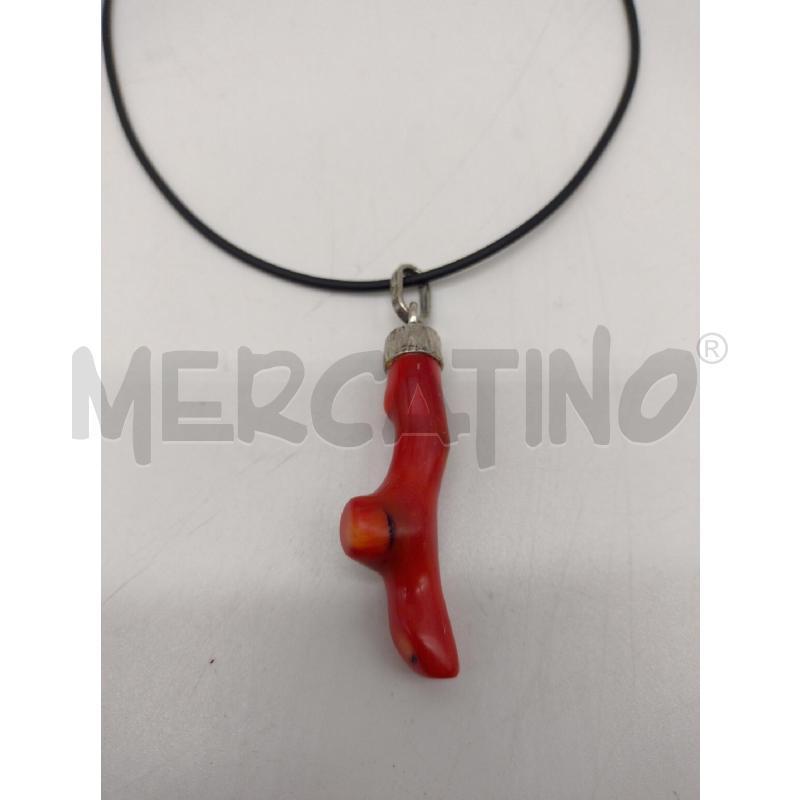 COLLANA RG+CORALLO BAMBOO | Mercatino dell'Usato Oristano 2