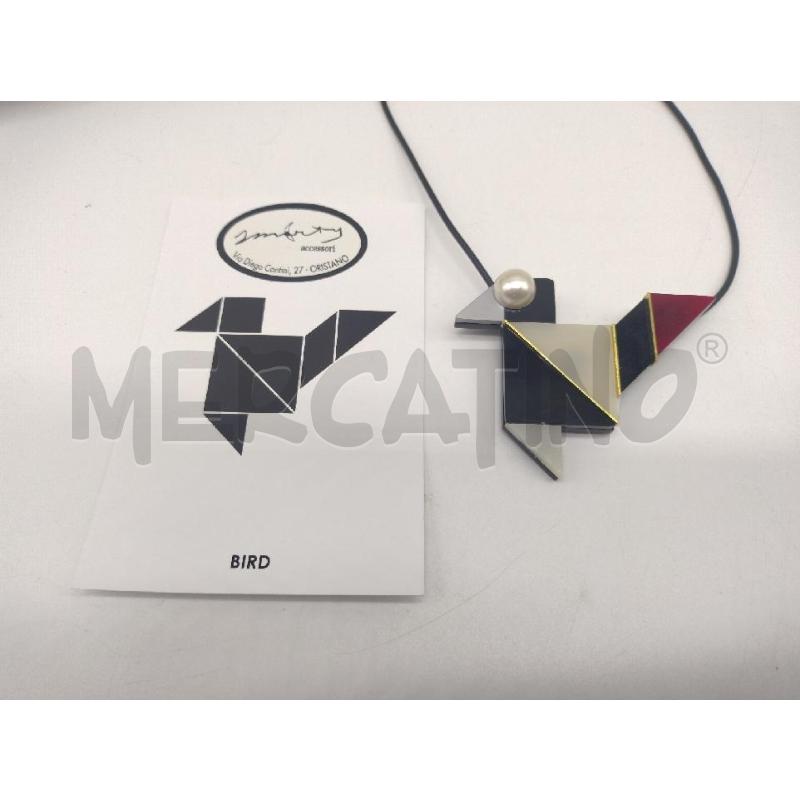 COLLANA ROSSO CUORE BIRD | Mercatino dell'Usato Oristano 5