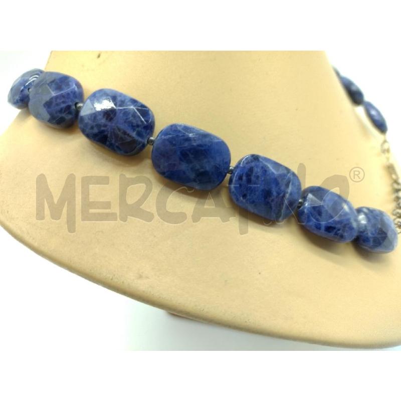 COLLANA SODALITE +CIONDOLO | Mercatino dell'Usato Oristano 5
