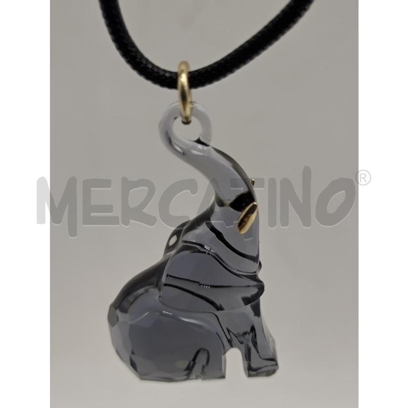 COLLANA SWAROVSKI ELEFANTINO FUMÈ 5612629 | Mercatino dell'Usato Oristano 2