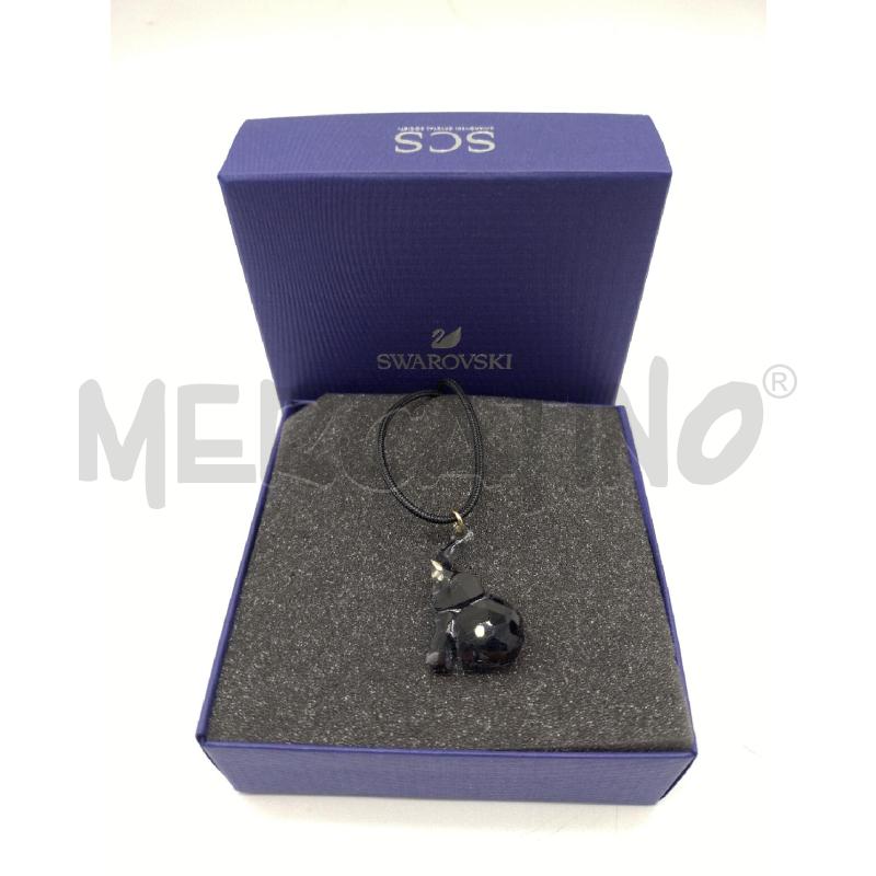 COLLANA SWAROVSKI ELEFANTINO FUMÈ 5612629 | Mercatino dell'Usato Oristano 4