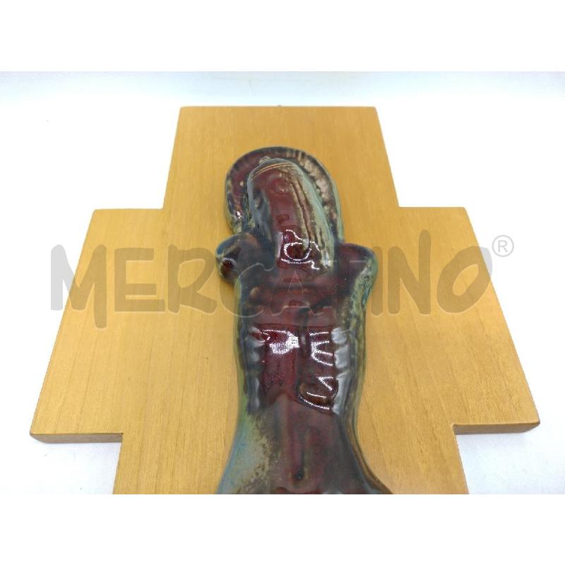 CROCIFISSO CERAMICA SU PLACCA | Mercatino dell'Usato Oristano 2