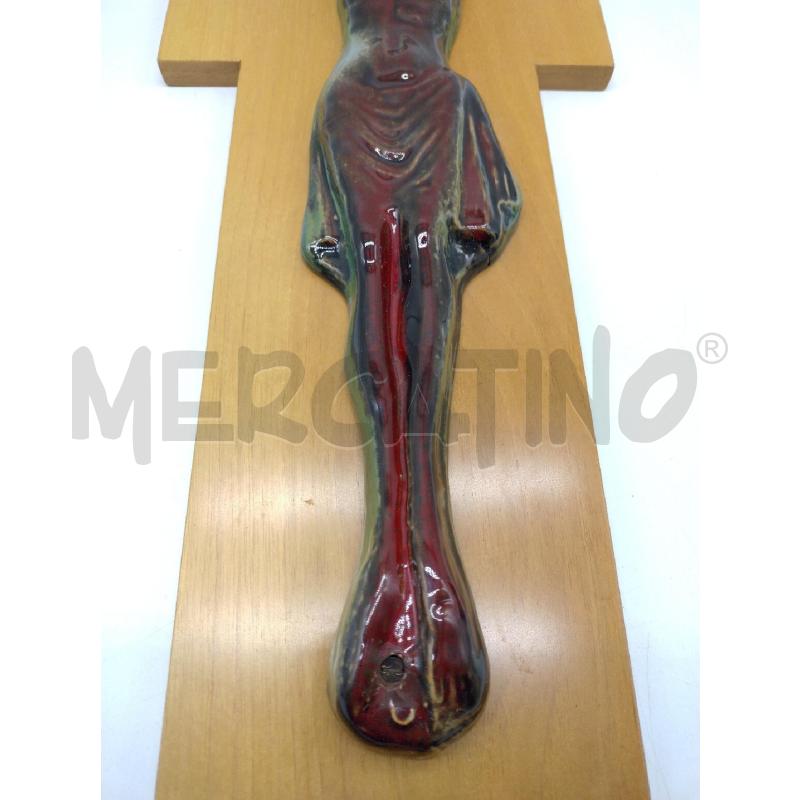 CROCIFISSO CERAMICA SU PLACCA | Mercatino dell'Usato Oristano 3