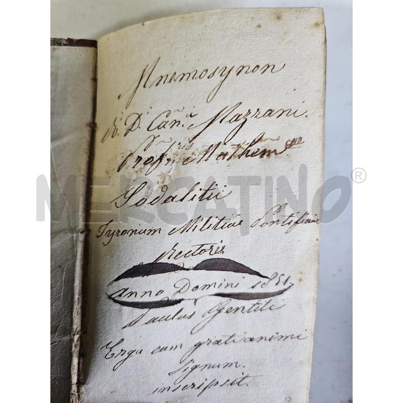DELLA IMITAZIONE DI CRISTO 1850 | Mercatino dell'Usato Oristano 3