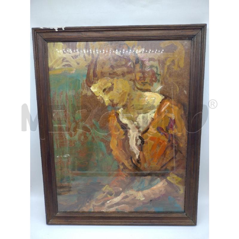 DIPINTO CASSINA RITRATTO FEMINILE | Mercatino dell'Usato Oristano 1