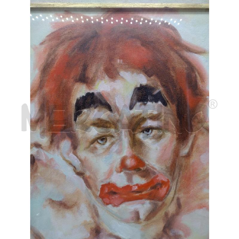 DIPINTO CLOWN CON CORNICE | Mercatino dell'Usato Oristano 3