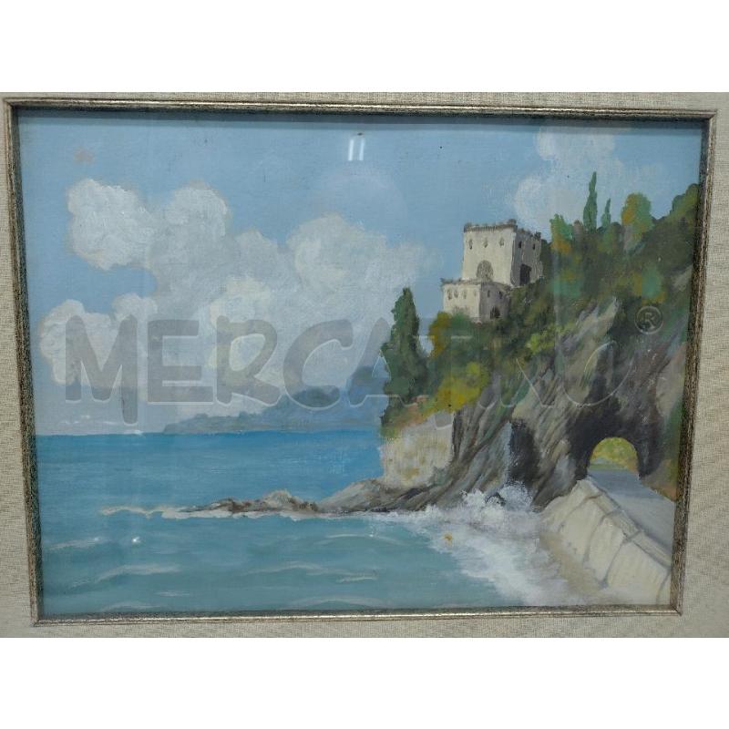 DIPINTO MARINA LIGURIA | Mercatino dell'Usato Oristano 2