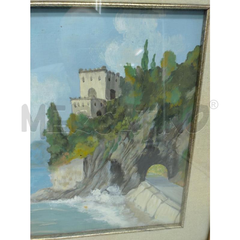 DIPINTO MARINA LIGURIA | Mercatino dell'Usato Oristano 3