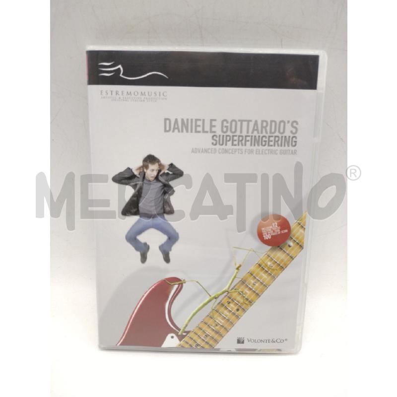 DVD DANIELE GOTTARDO'S LEZIONI CHITARRA EL | Mercatino dell'Usato Oristano 1