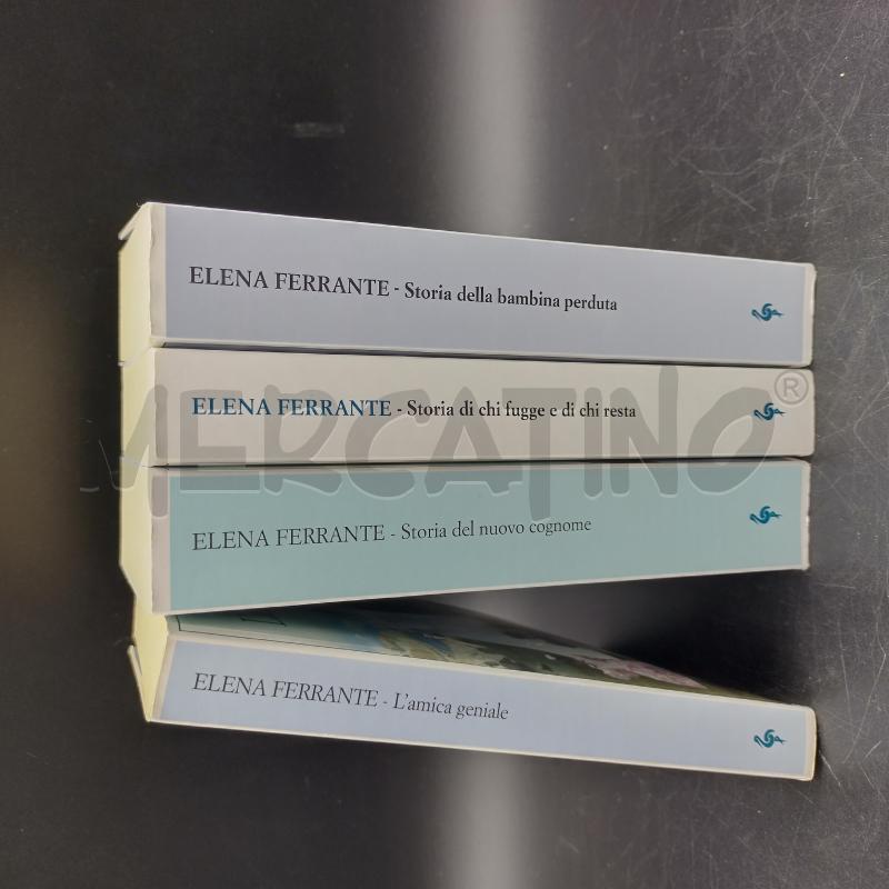 E.FERRANTE L'AMICA GENIALE QUADRILOGIA COMPLETA | Mercatino dell'Usato Oristano 2