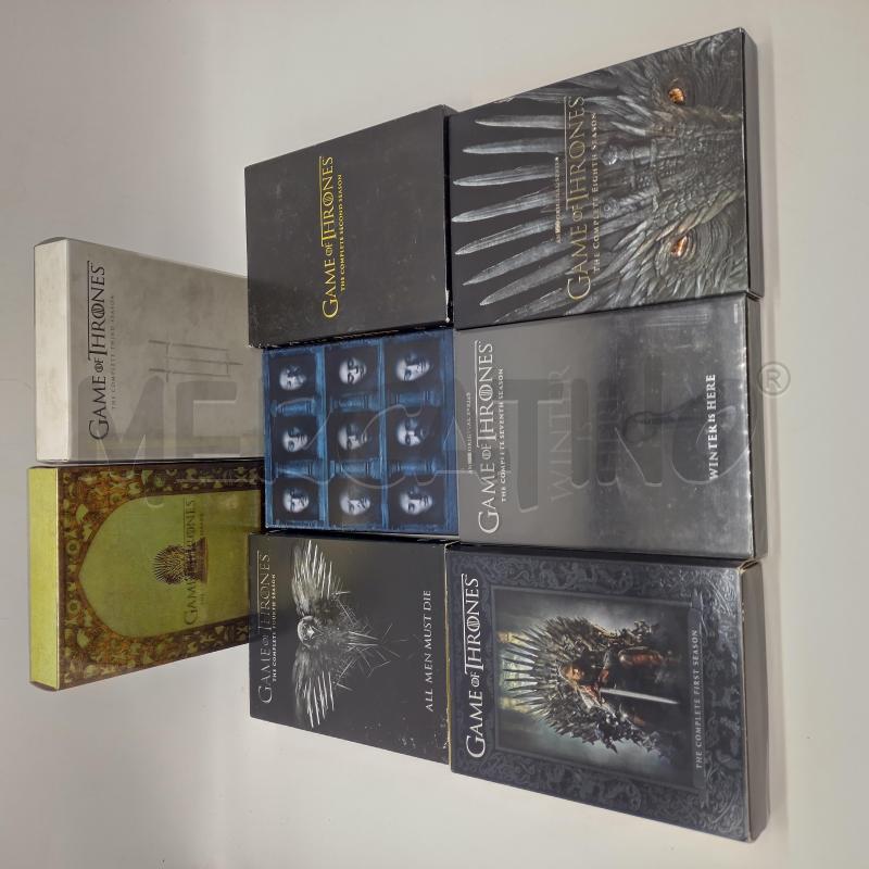 GAME OF THRONES COLLEZIONE 8 COF DVD | Mercatino dell'Usato Oristano 2