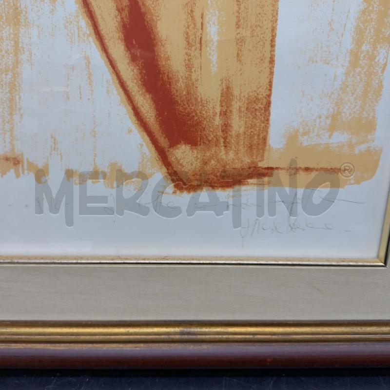 INCISIONE M.MAZZACURATI FIRMATA CON DEDICA | Mercatino dell'Usato Oristano 3