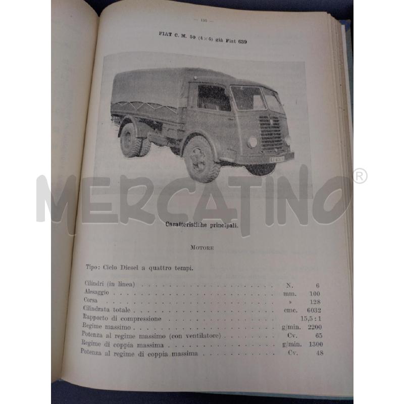 ISTRUZIONE SERV AUTOMOBILISTICO 1952/55 2 VOL | Mercatino dell'Usato Oristano 4