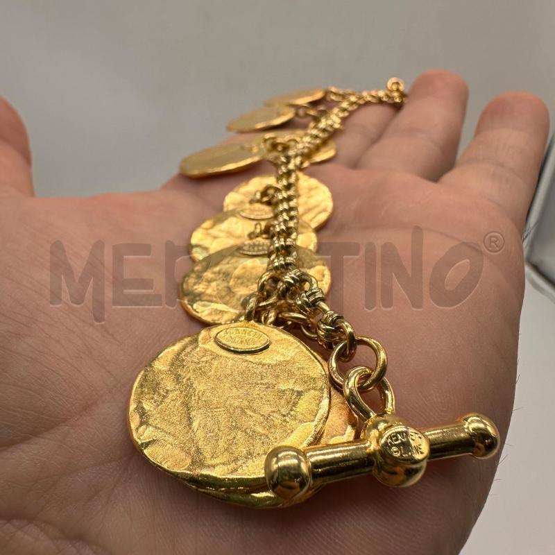 KENNETH J LANE BRACCIALE CON ORECCHINI DORATO | Mercatino dell'Usato Oristano 5